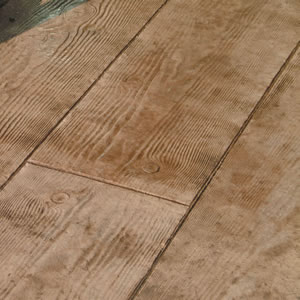 Stamped Concrete - Wood Plank